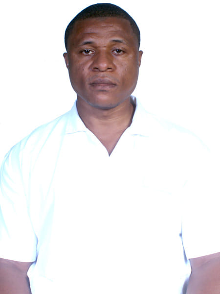Portrait of Mr. Anthony Korangeng Santana, Head of Nursing Department at Martin Luther Health Training School