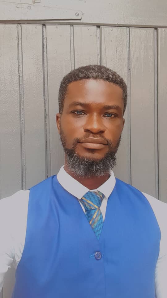 Portrait of Mr. Ferdinand Osei Bonsu, IT Support and Schedule Officer at Martin Luther Health Training School