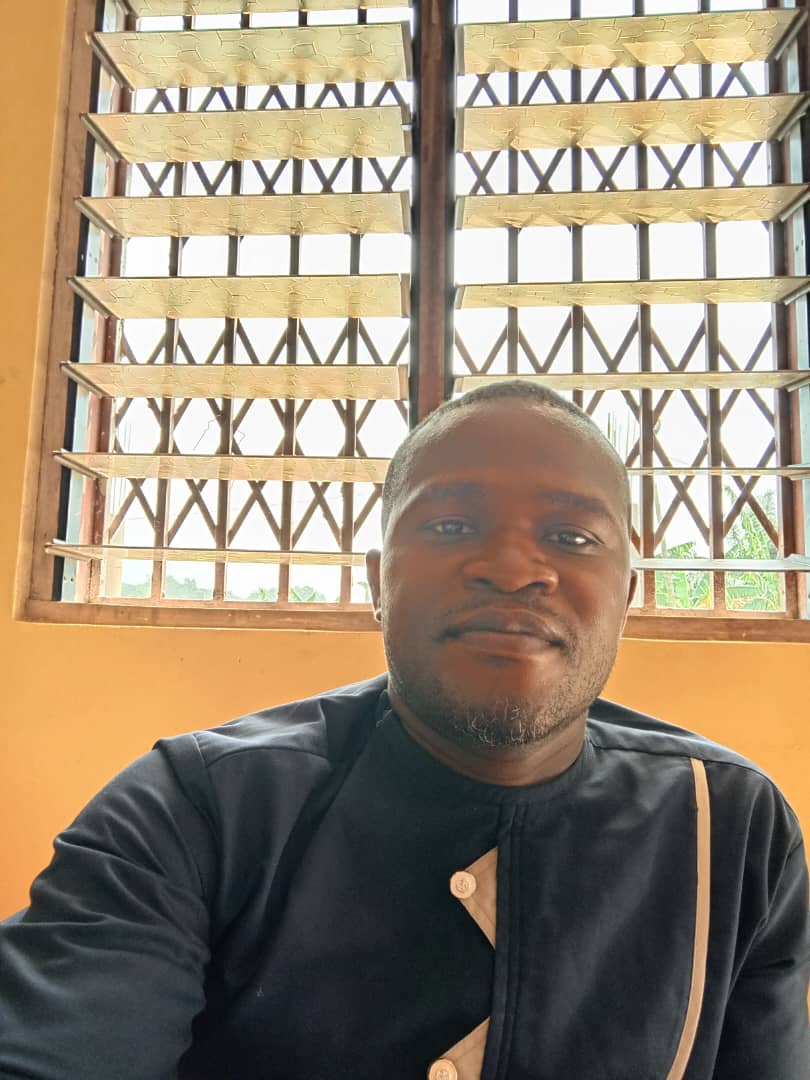 Portrait of Mr. George Osei, Registrar at Martin Luther Health Training School